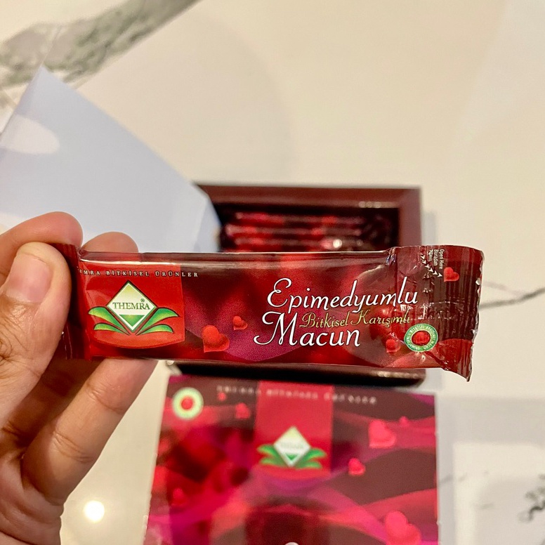 

MINIMAL PEMBELIAN 3 PCS EPIMEDYUMLU HONEY SACHET MADU MACUN ORIGINAL TURKI ALAMI