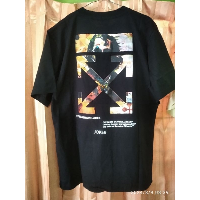 T shirt Kaos Off white x Joker Original