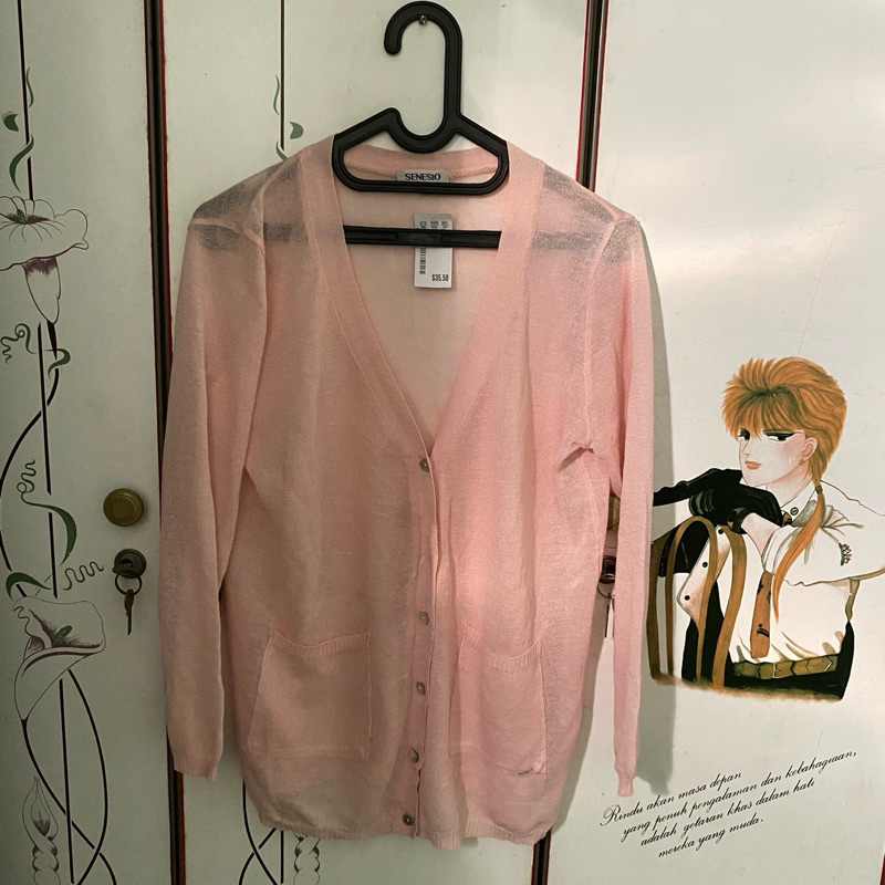 [THRIFT] Cardigan Rajut Coquette Senesio