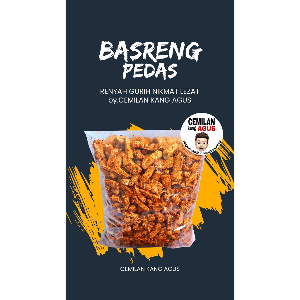 

BASRENG STIK VIRAL 1KG PEDAS DAUN JERUK