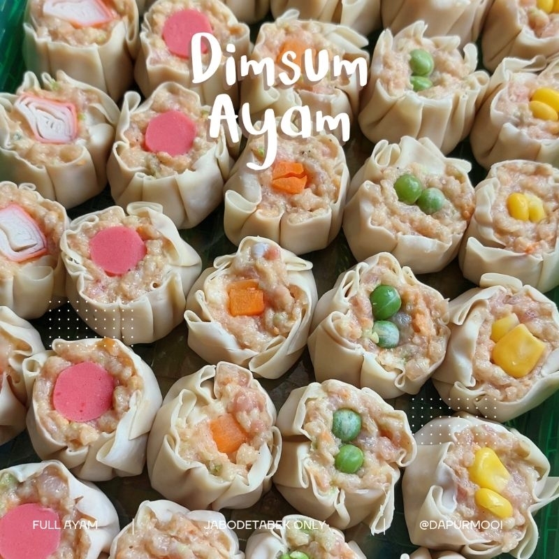 

DIMSUM AYAM/DIMSUM MIX TOPPING 24pcs