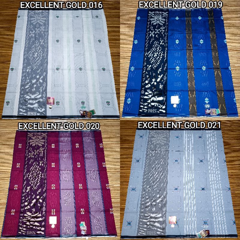 SARUNG BHS EXCELLENT GOLD ORIGINAL - SARUNG BHS EXCELLENT SONGKET
