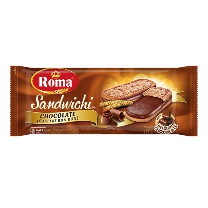 

Roma Sandwichi Chocolate 157 gr 1 Dus