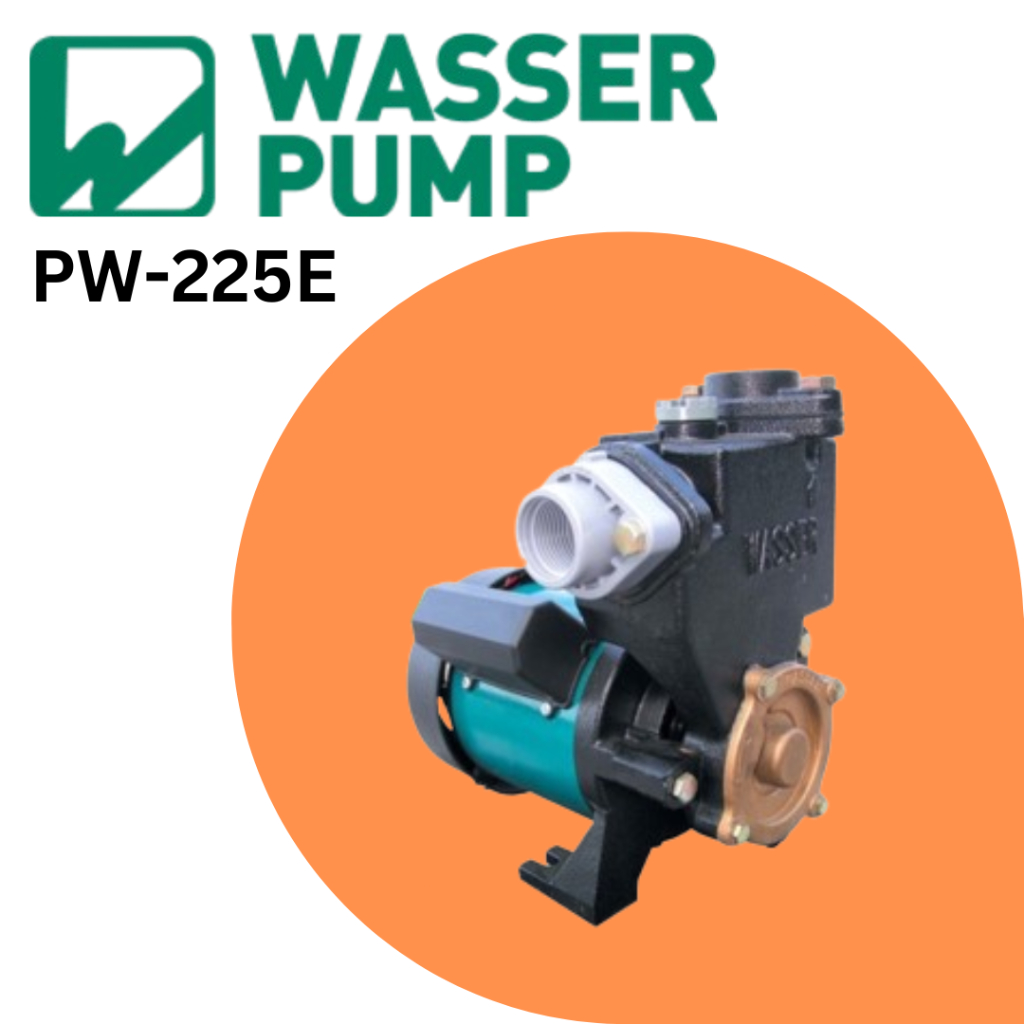 Pompa Air Wasser PW 225 E Pompa Air Sumur Dangkal Wasser Pump non otomatis