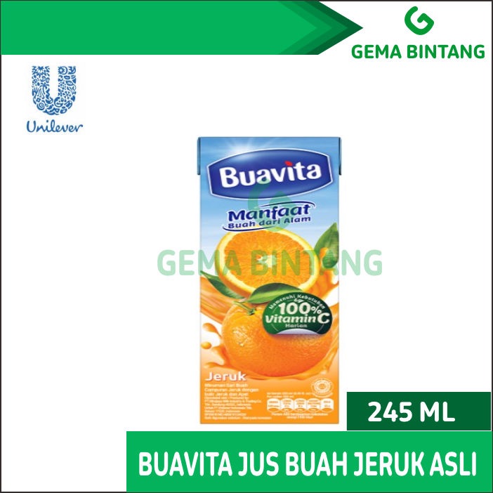 

BUAVITA JUS BUAH ORANGE 245 ML