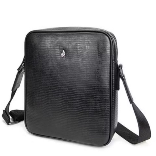 Hush Puppies Tas Pria Erickson sling Bag Black