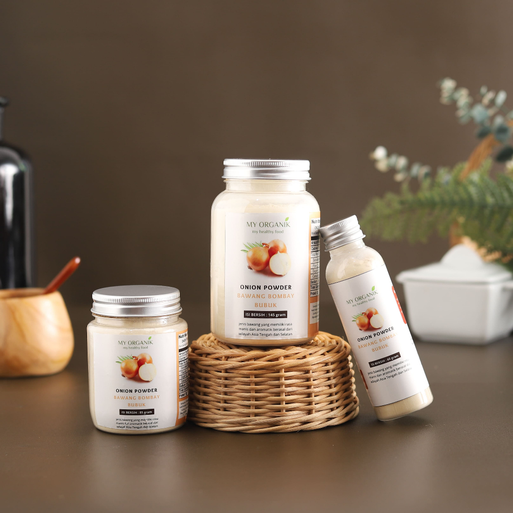 

My Organik Bawang Bombay Bubuk Premium Onion Powder Murni Premium Asli