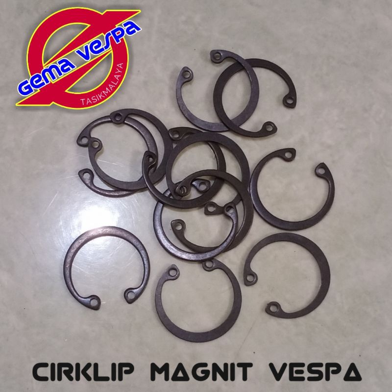 Cirklip snapring magnet vespa Super bajaj