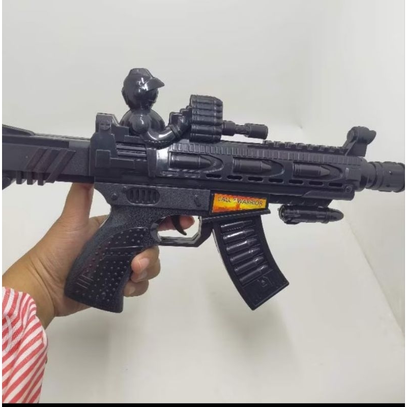 TERMURAH Pistol Mainan Anak Plastik Berbunyi tanpa Batre. Bunyi keretek Pistol Pistolan Pestol Pepes
