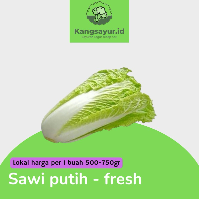 

Sayur sawi segar per 1 buah