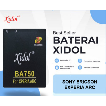 BATERAI XIDOL SONY ERICSON XPERIA ARC