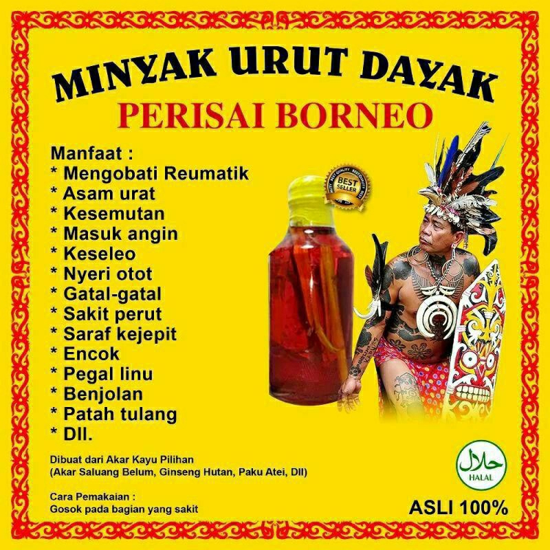Minyak dayak ORI