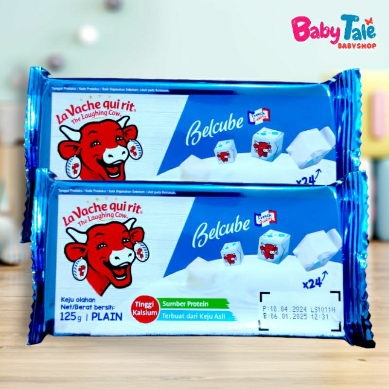 

[Harga 1pcs Cube] Keju Belcube The Laughing Cow Belcube Cheese