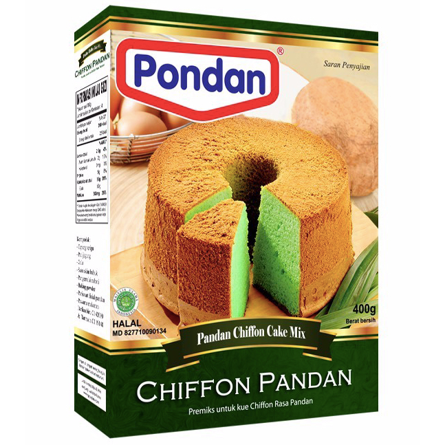

PONDAN CHIFFON PANDAN 400GR