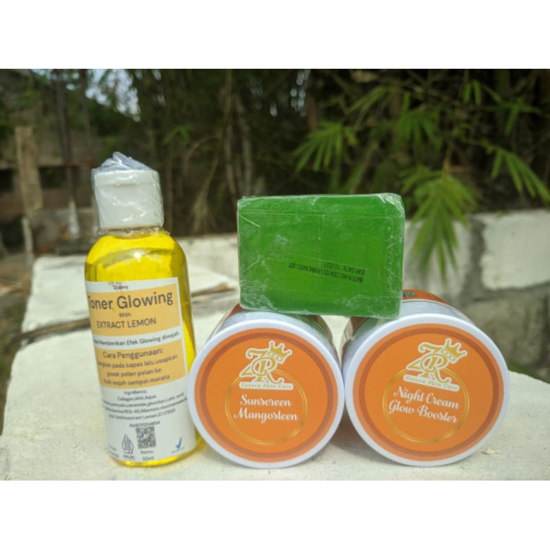BEST SELLER FLEK GLOWING PAKET FLEK ZAYORA CRIM KUSUS FLEK HITAM TONER 20ML SABUN CDA