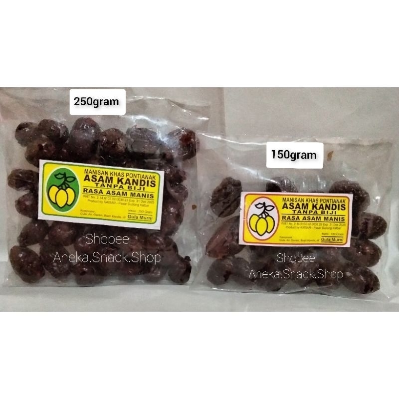 

Asam Kandis Tanpa Biji Rasa Asam Manis / Seng Ci / Son Ci / Manisan Buah Khas Pontianak