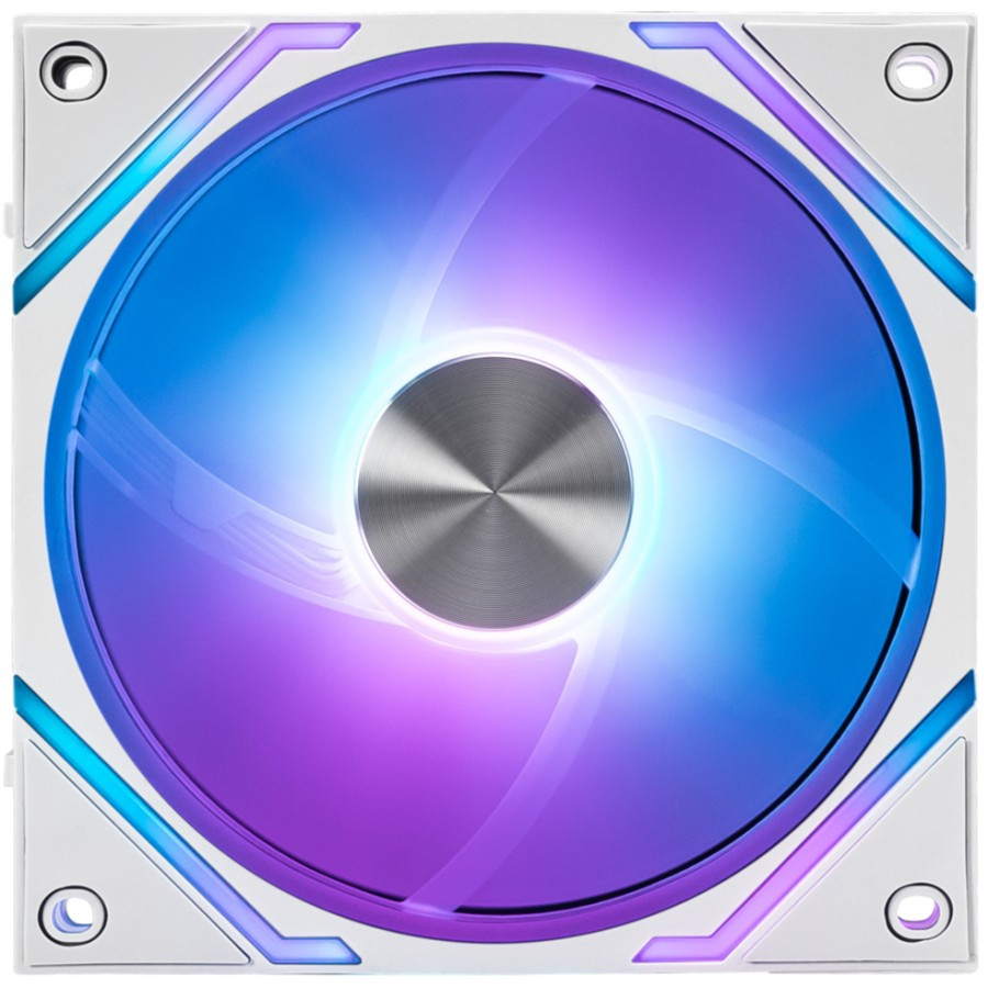 MPG EZ120 ARGB WHITE SINGLE FAN PACK 120MM CASE FAN CASING