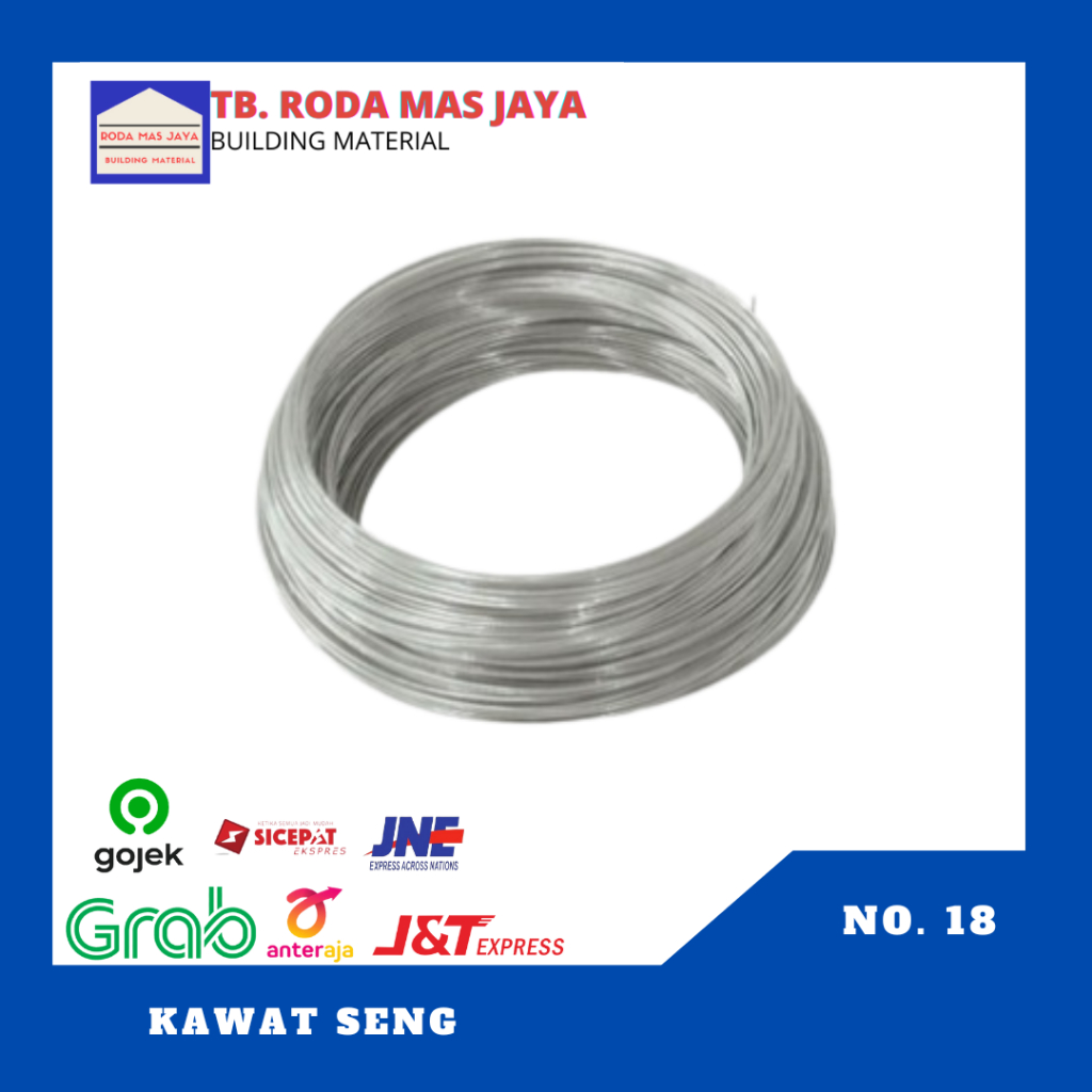 Kawat Seng BWG 18 @ 1 kg / Kawat/ Kawat Ikat