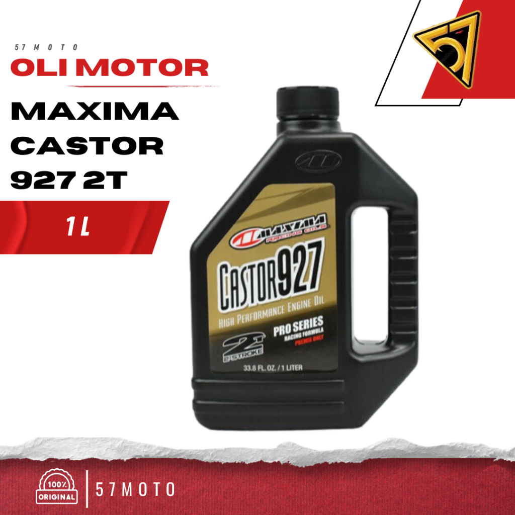 Oli Samping MAXIMA CASTOR 927 2T 1L orginal