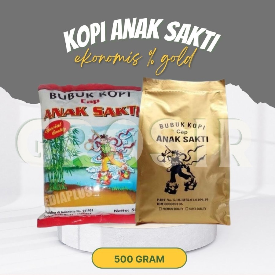 

Kopi Bubuk Cap Anak Sakti / Kopi Lokal / Kopi Original / Kopi Hitam Asli Medan