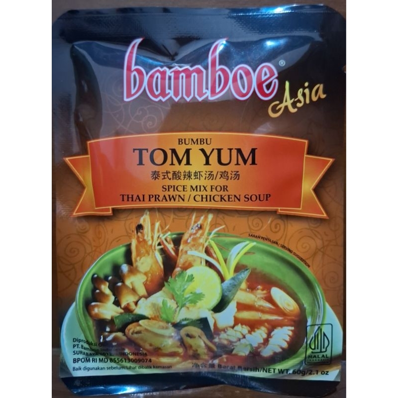 

Bamboe Bumbu Asia Tom Yum 60gr