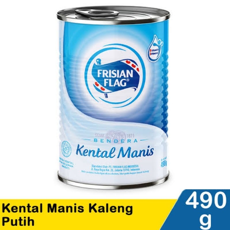 

Frisian flag susu kental manis kemasan kaleng