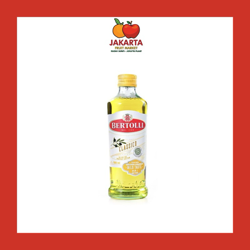 

BERTOLLI CLASSICO OLIVE OIL 500 ML / MINYAK COCOK UNTUK MENGGORENG