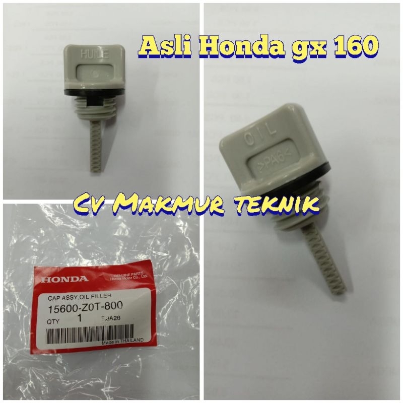 Colokan oli GX 160 original / cap oil Honda GX 160 ORIGINAL