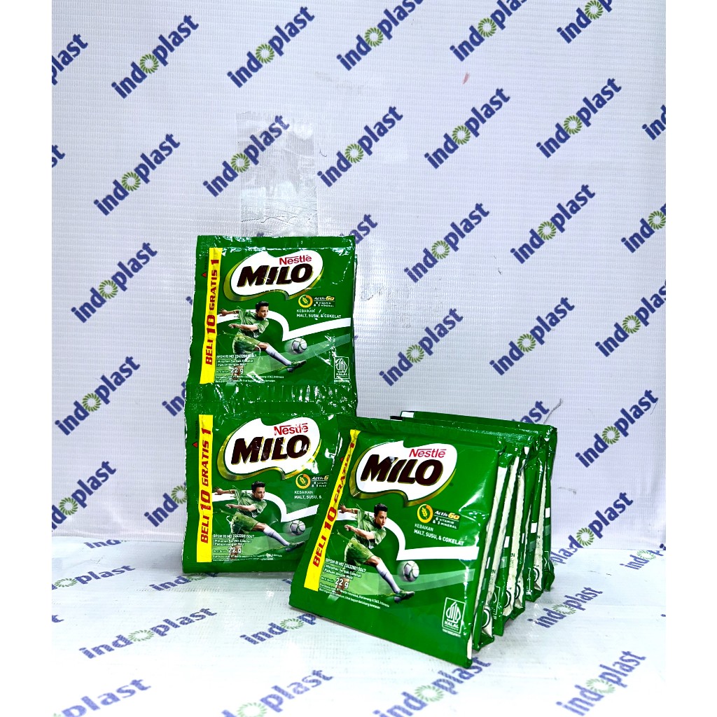 

MILO ACTIV-GO Susu Coklat Renceng 22g - 10+1 pcs