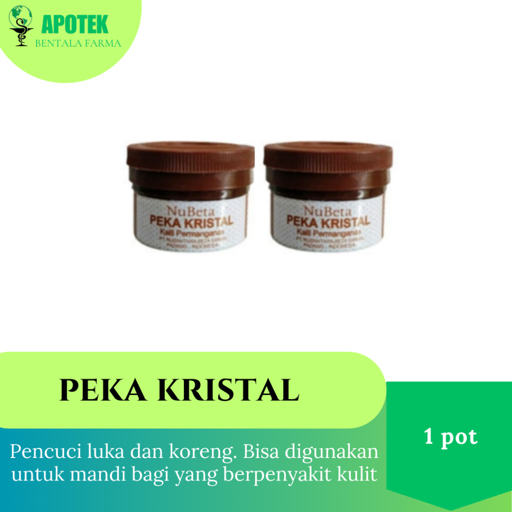 Peka (PK) Kristal Nubeta Antiseptik 5gr