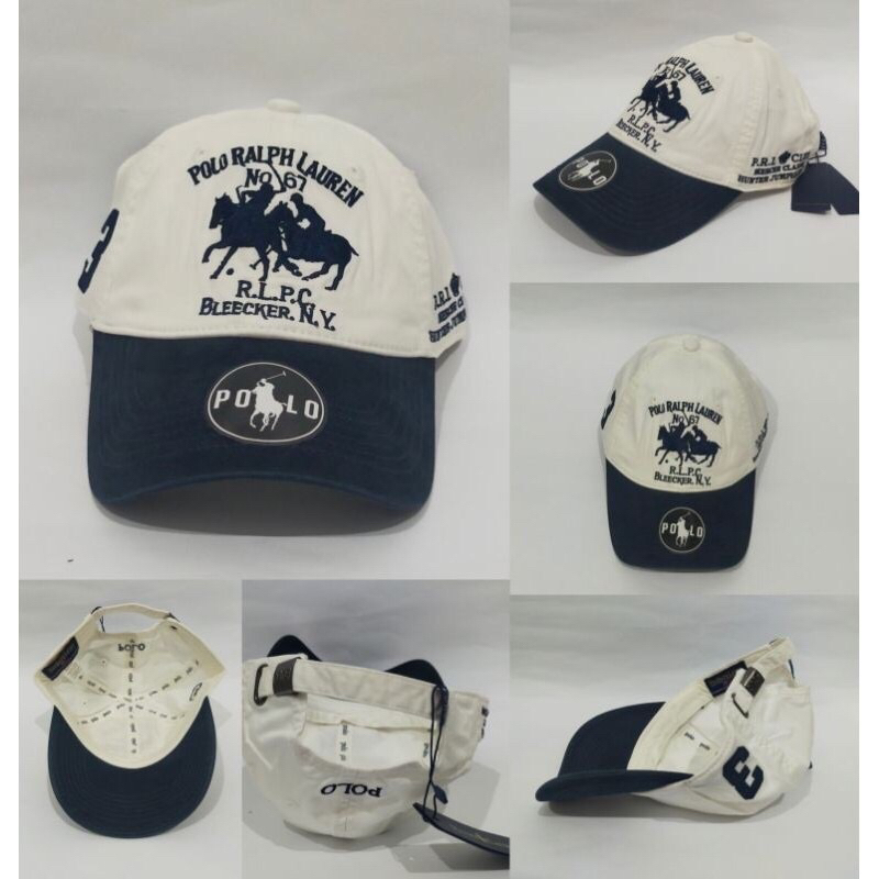 POLO 25 Topi Pria Polo Import Kombinasi Warna Keren Distrio Original Hat Baseba