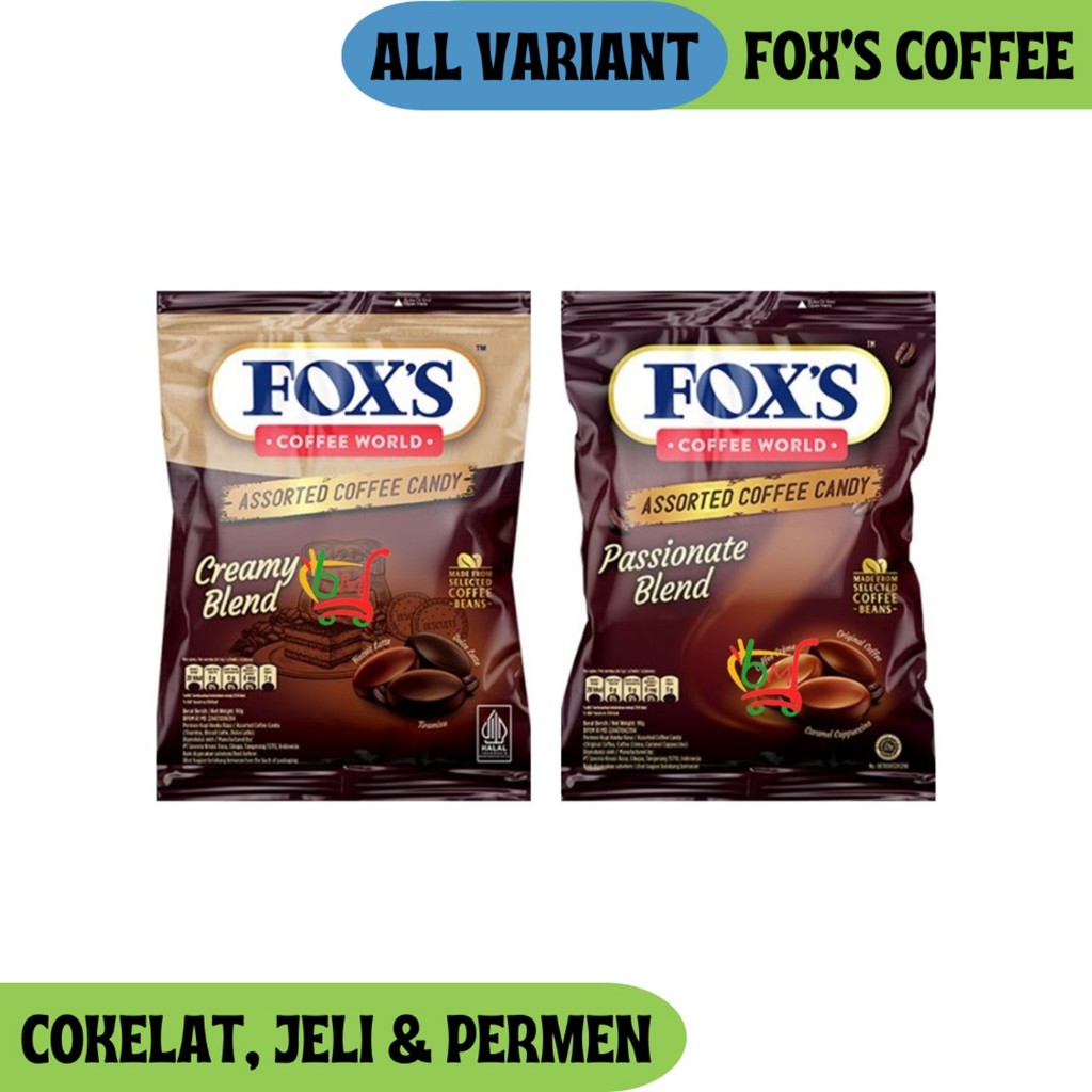 

Fox's Coffee Blend Permen Kopi All Variant