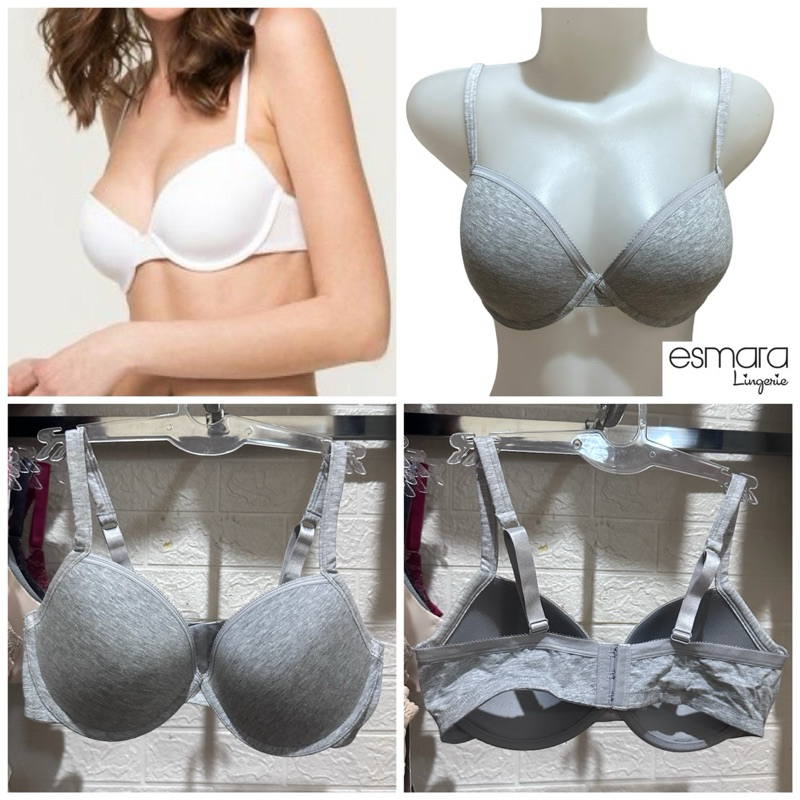 Esmara bra sisa export bahan katun berkawat 36B 38B branded ori