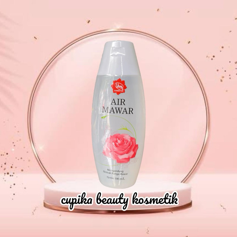 k,pz} VIVA air mawar 100 ml - rose water pembersih wajah dan campuran masker