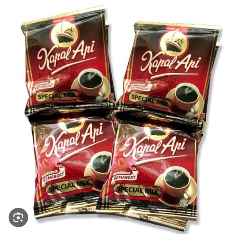 

Kopi kapal api mix isi 10 pcs