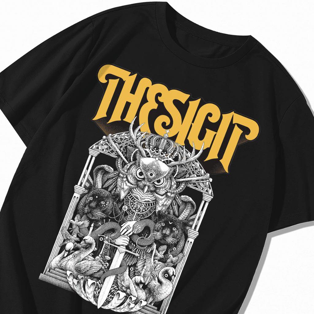 T-shirt The SIGIT - King Owl and Wolf Vol. 2