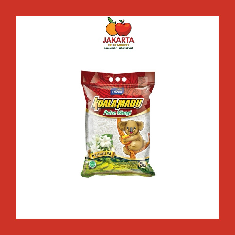 

Beras koala madu pulen wangi 5kg