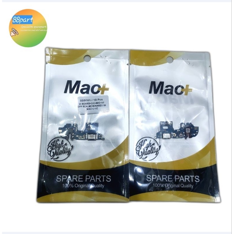 PCB CHARGER + MIC REALM 8I NARZO 50 MAC+