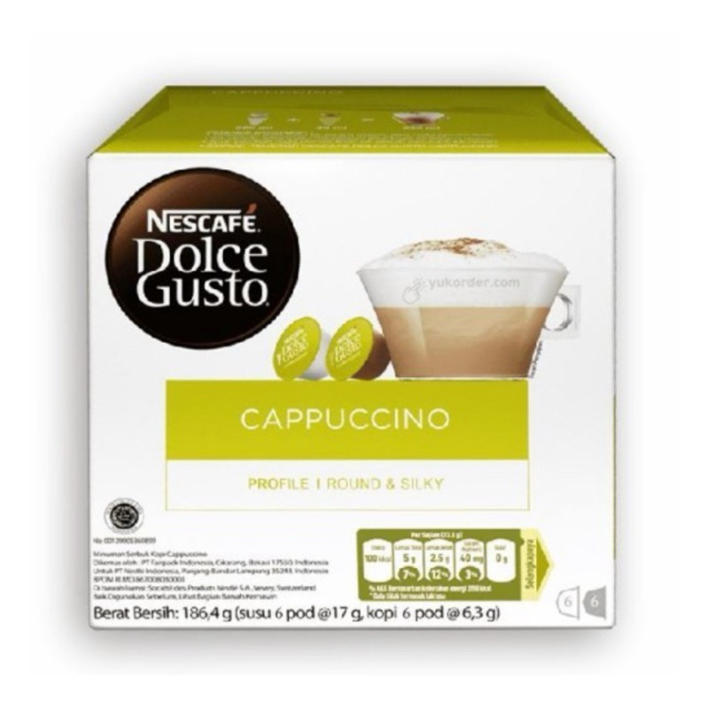 

Nescafe Dolce Gusto Cappuccino - Capsule
