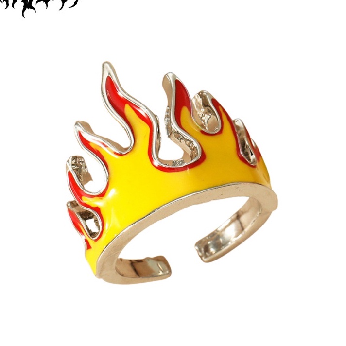 FIRE FLAME RING  CINCIN API  AESTHETIC RING  CINCIN ESTETIK  CINCIN AESTHETIC  CINCIN PRIA  CINCIN W