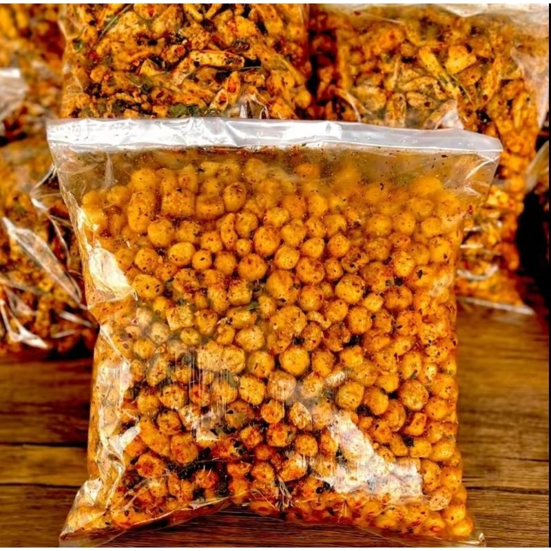 

cimol pedas daun jeruk isi 250gr / crown Snack.id