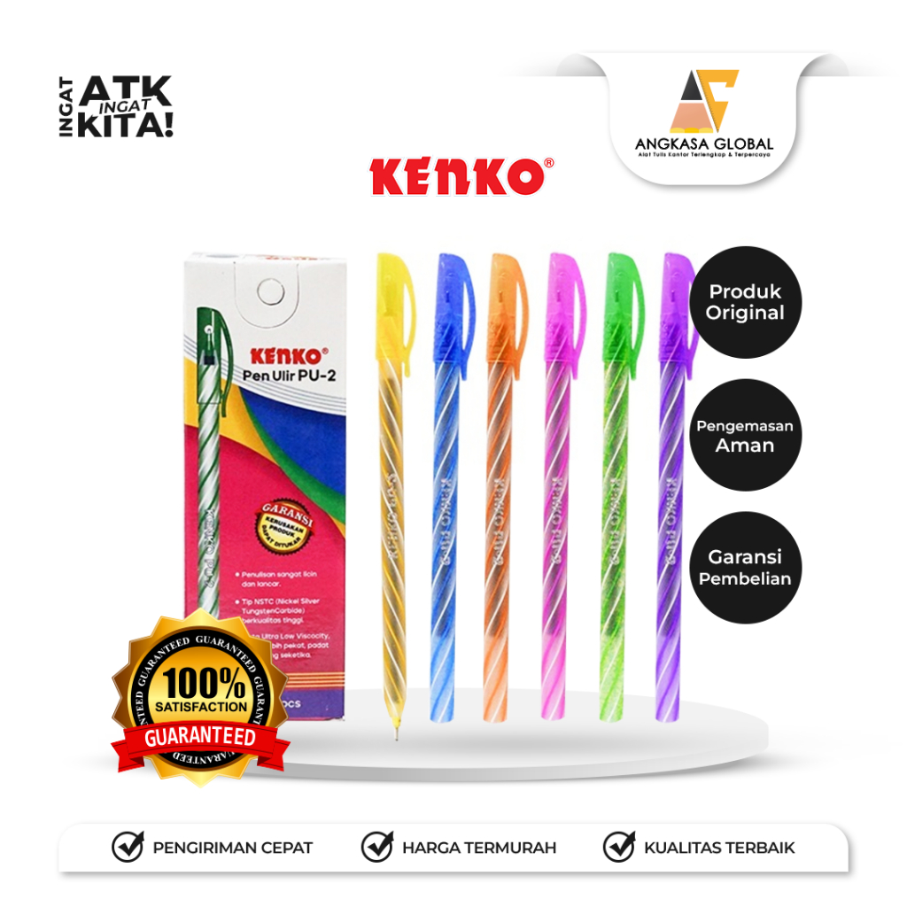 

KENKO PEN ULIR PU-2 (1LSN/ 12PCS)