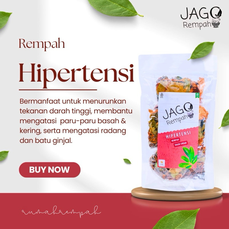 

Minuman Rempah Hipertensi 5 Sachet/pcs