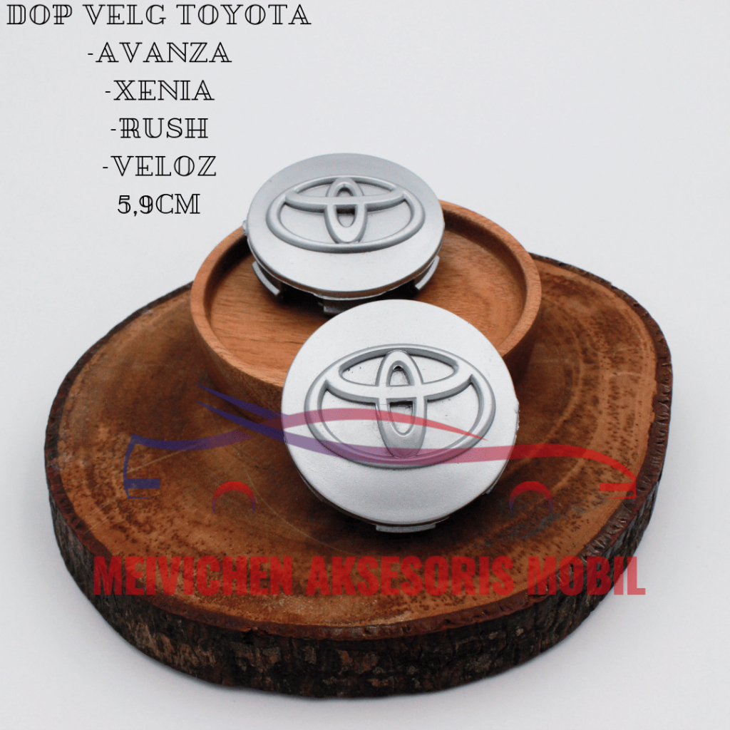 DOP VELG TUTUP AS RODA AVANZA XENIA RUSH TERIOS VELOZ DIAMETER 5.9 OEM BERGARANSI
