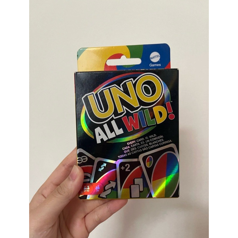 Kartu Uno All Wild Ori Mattel Game