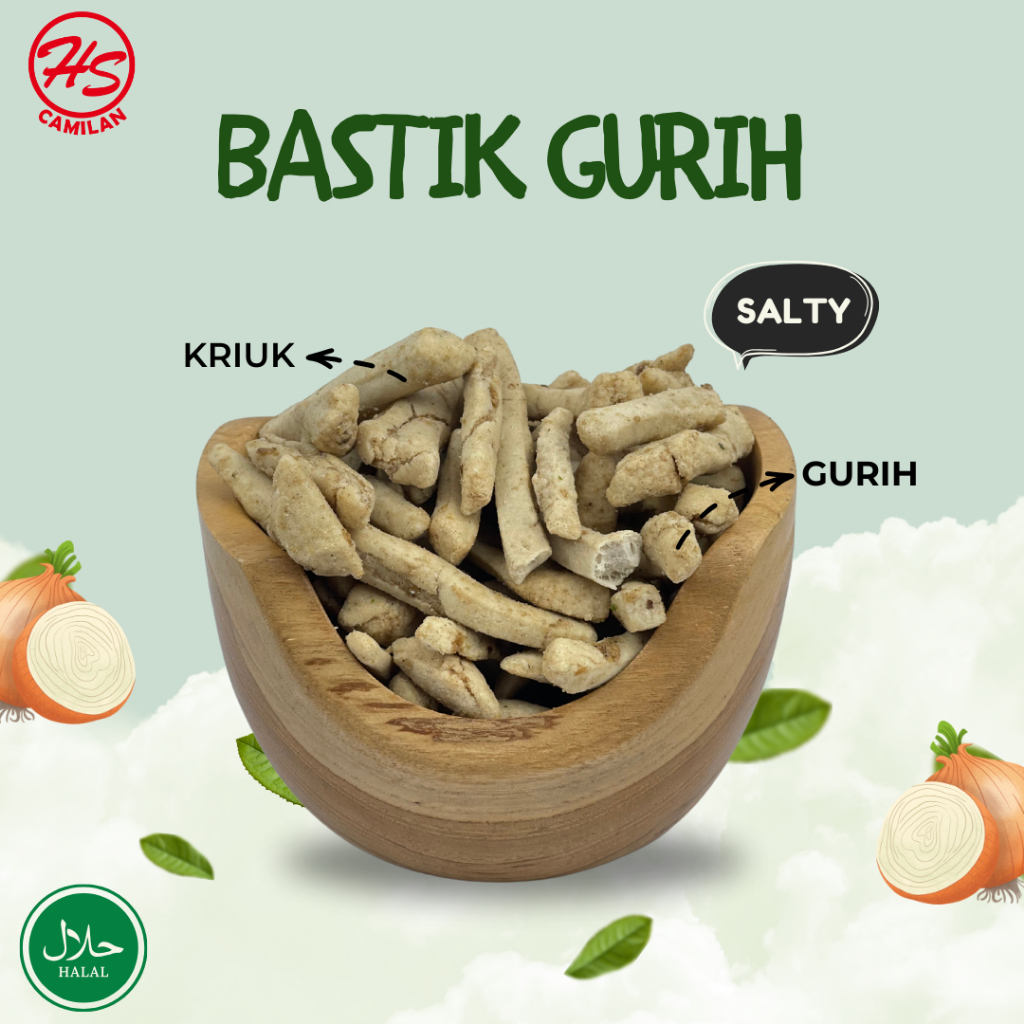 

BASTIK GURIH/ BASRENG STICK ORIGINAL/ SNACK CAMILAN KILOAN MURAH 200 GRAM
