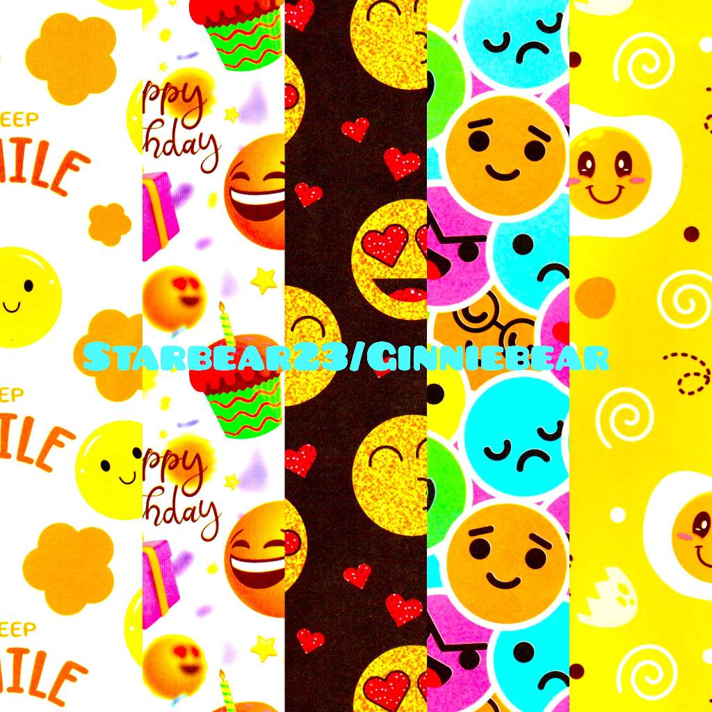

kertas kado doff be happy smile