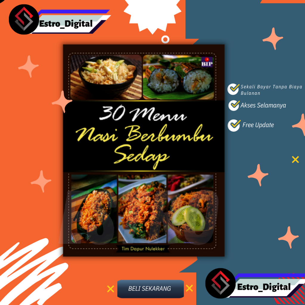 

[ ID4644 ] 30 Menu Nasi Berbumbu Sedap