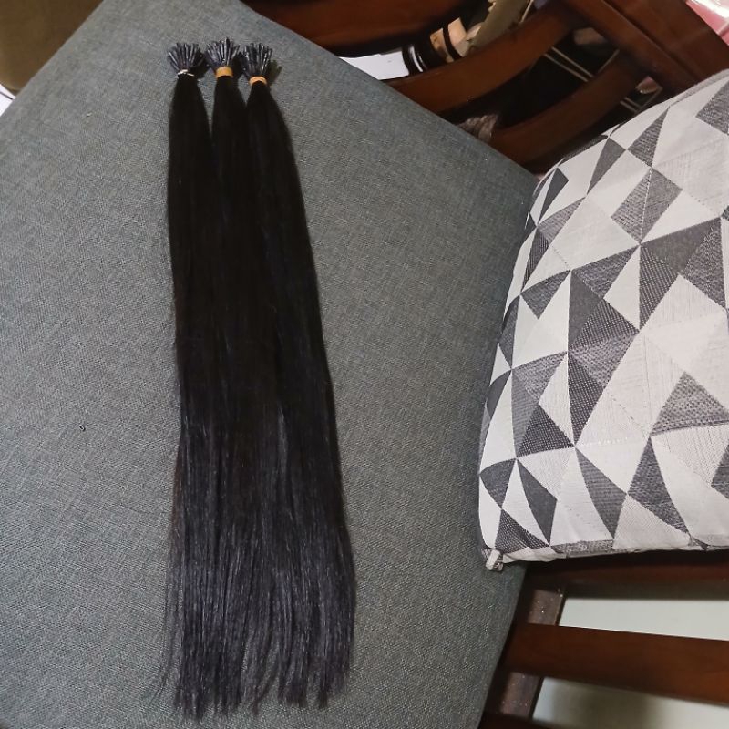 hair extension sambung rambut human hair preloved