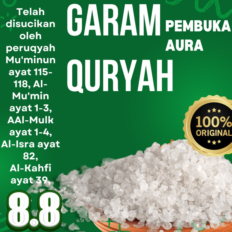 

GARAM PEMBUKA AURA SECARA KHUSUS 100% ORIGINAL DAN TERMURAH